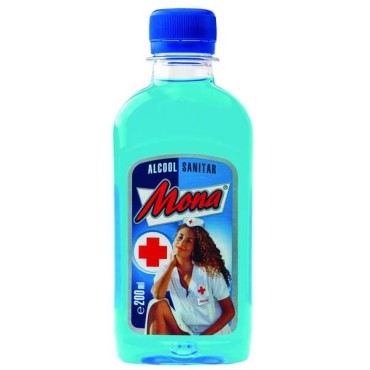 Alcool sanitar Mona, 200 ml
