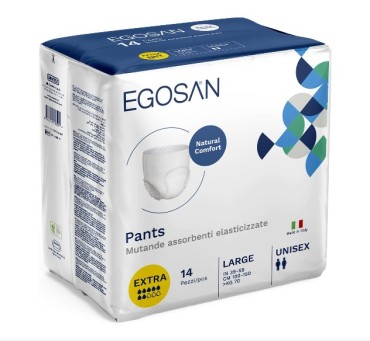 Scutece adult tip chilot EGOSAN, LARGE, extra 7 picături, 14 bucăți