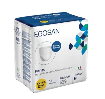 Scutece adult tip chilot EGOSAN, MEDIUM, extra 7 picături, 14 bucăți