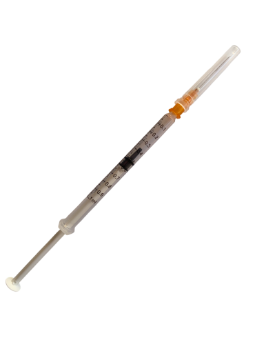 Seringă sterilă cu ac detașabil, 1ml