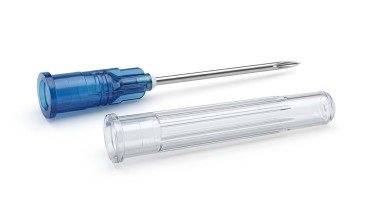 Set Ace seringa, 100 bucati, Sterile, 0.6 x 30mm, 23G, Albastru