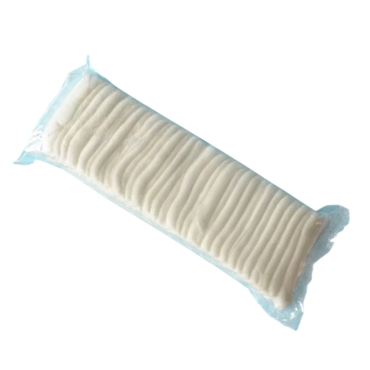 Vată hidrofilă medicinală IOANA, fibre de bumbac 100%, fără vâscoză / celuloză, 200g